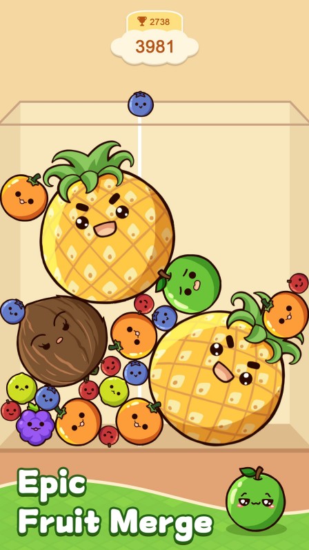 Fruit Merge: Match Game