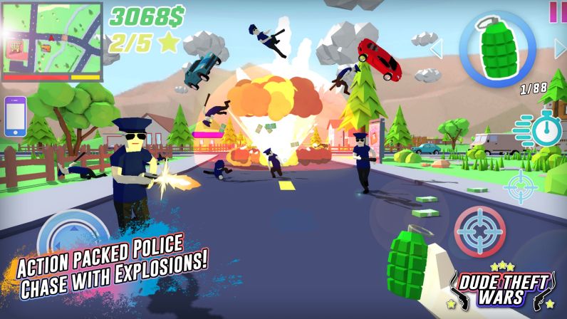 Dude Theft Wars Shooting Games